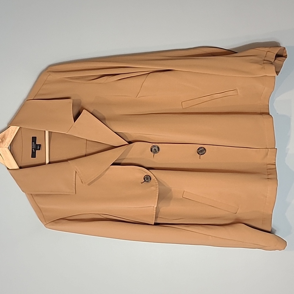 J. Jill Tan Button Down Shirt